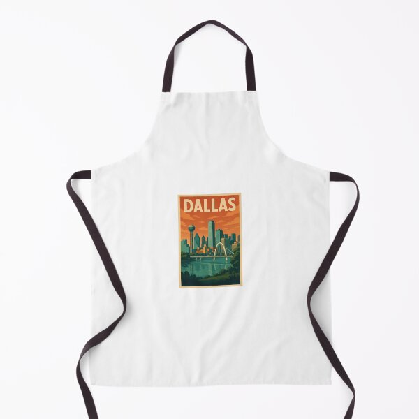 Item preview, Dallas, TX Retro Poster designed and sold by JBWphotos.