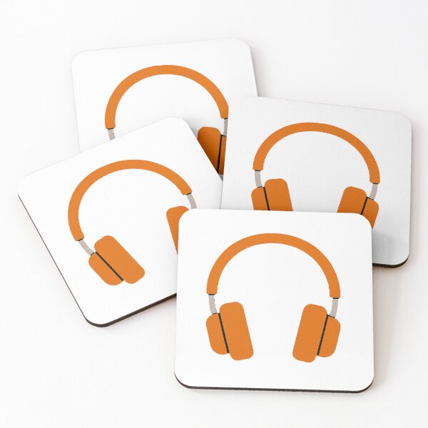 Item preview, Orange Headphones – Color of Life designed and sold by AlexCasati.