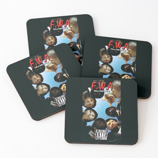 Item preview, F.W.A – Straight Outta Litterbox designed and sold by Enea Kelo.