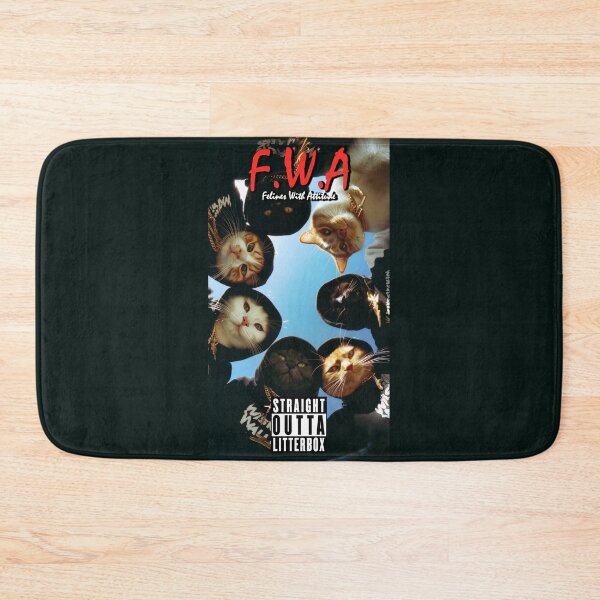 Item preview, F.W.A – Straight Outta Litterbox designed and sold by Enea Kelo.