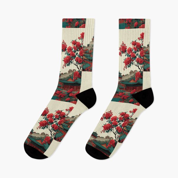 Item preview, Blossoming Temples of Serenity designed and sold by aimazing_life.