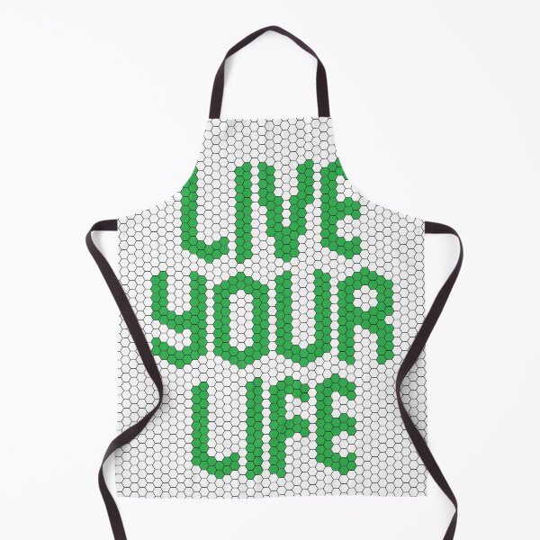 Item preview, Live Your Life Mosaic Uplifting Inspirational Green designed and sold by kakarikihill.