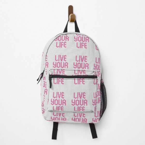 Item preview, Live Your Life Mosaic Uplifting Inspirational Light Pink designed and sold by kakarikihill.
