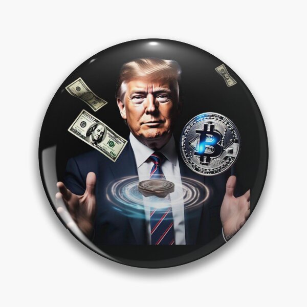 Item preview, Trump's Tornado of Wealth: Bitcoin & Bucks Edition designed and sold by GEM STYLE.