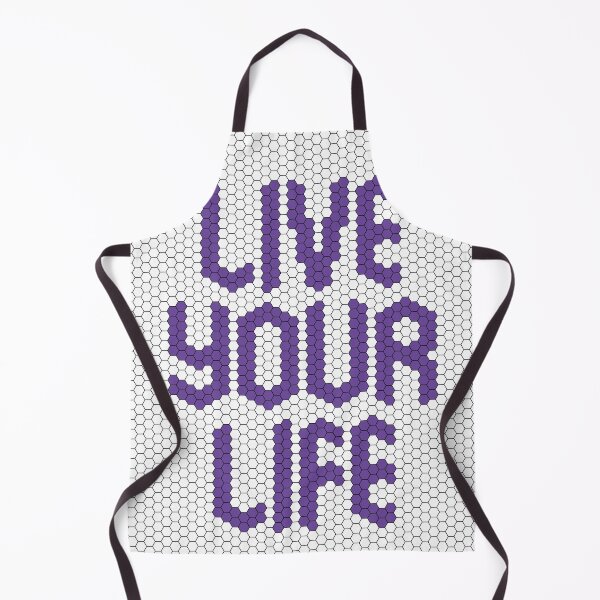 Item preview, Live Your Life Mosaic Uplifting Inspirational Purple designed and sold by kakarikihill.