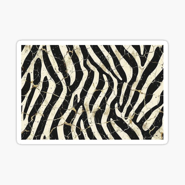 Artikel-Vorschau von Gebrochene schwarz-weiße Zebrastreifen, designt und verkauft von NTGUILTY.