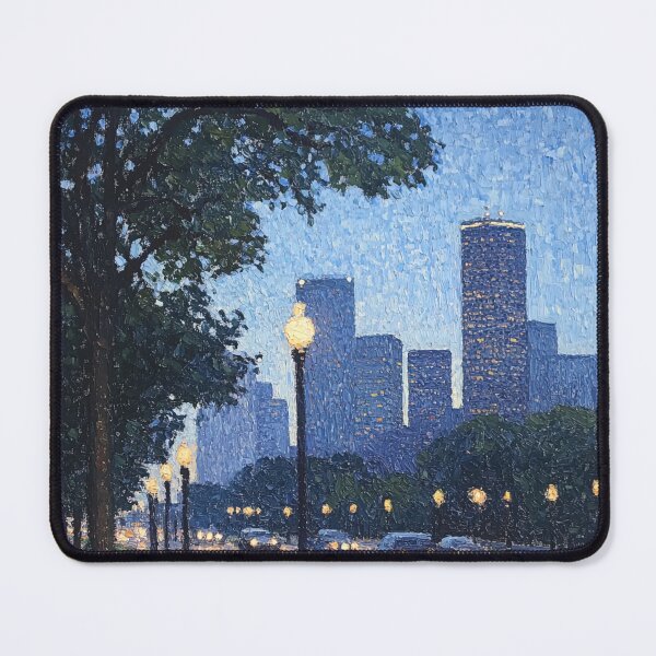 Item preview, Minneapolis | Post-impressionist painting style designed and sold by ComicsFactory.
