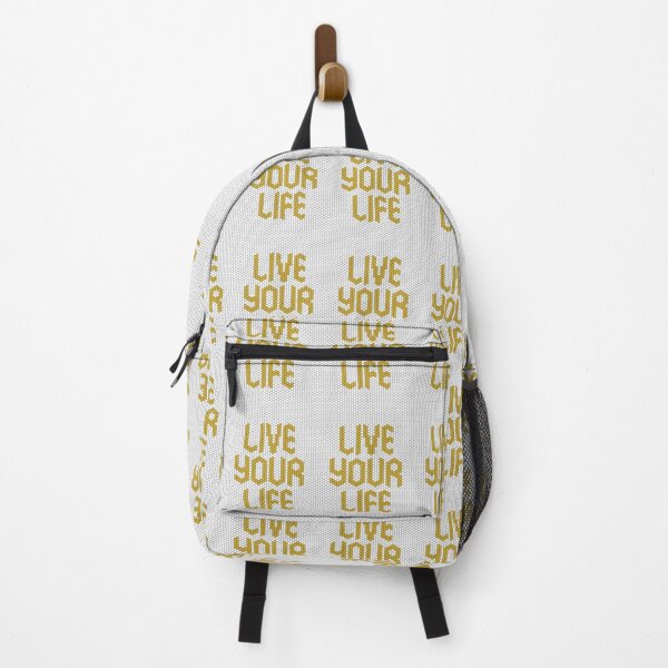 Item preview, Live Your Life Mosaic Uplifting Inspirational Gold designed and sold by kakarikihill.