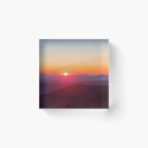 Item preview, Sunset Over The Mountains designed and sold by WilfuerM.