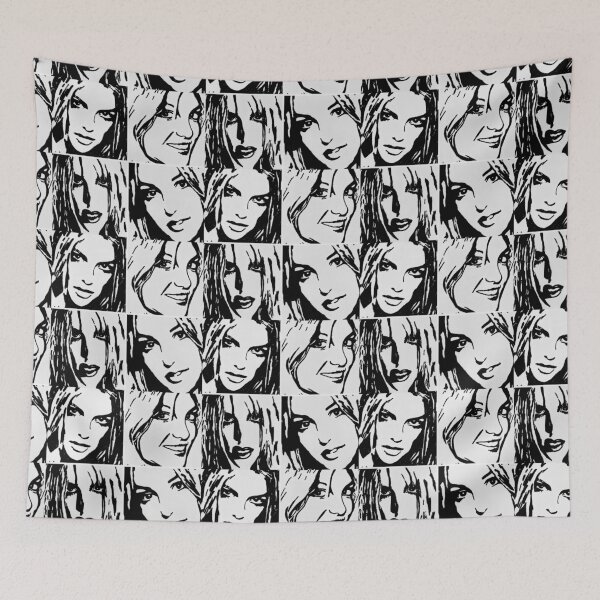 Item preview, Britney Collage  designed and sold by Chad's Fresh Art.