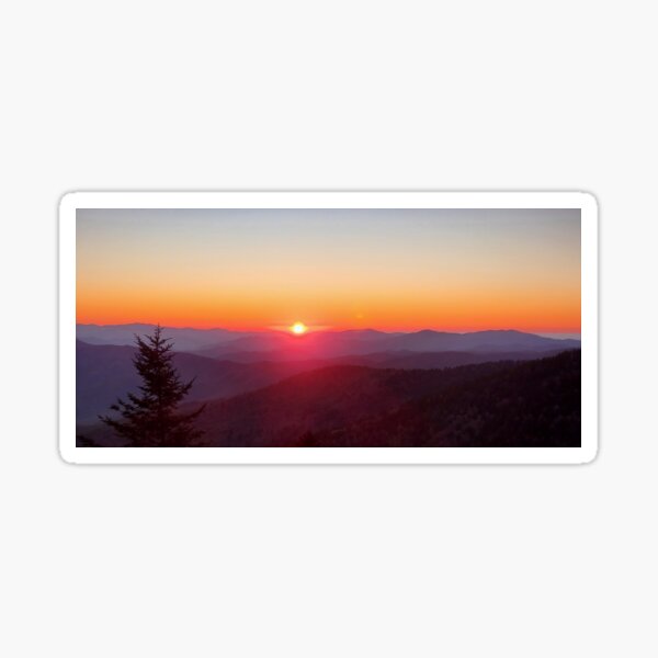 Item preview, Sunset Over The Mountains designed and sold by WilfuerM.