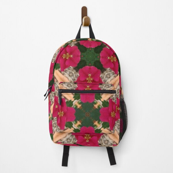 Item preview, Red Floral Kaleidoscope Pattern designed and sold by After 10 POD Designs.