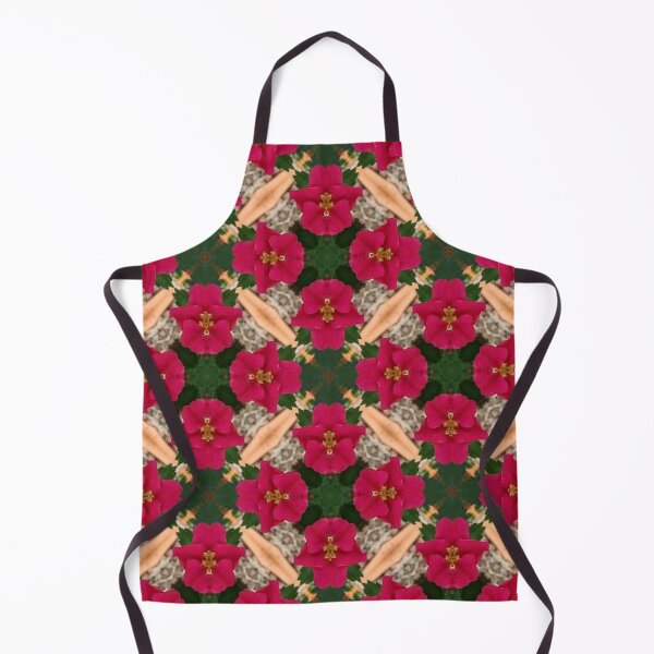 Item preview, Patrón de caleidoscopio floral rojo designed and sold by After 10 POD Designs.