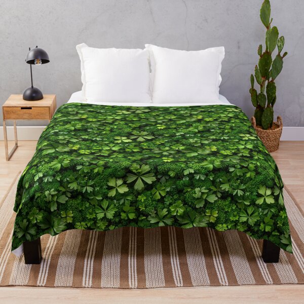 Item preview, Lush Green Trifolium Pattern designed and sold by NTGUILTY.