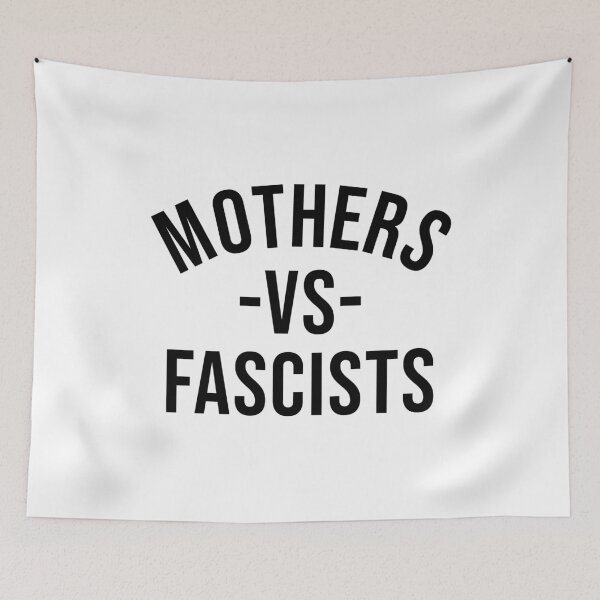 Item preview, Mothers VS Fascists - black designed and sold by Thelittlelord.