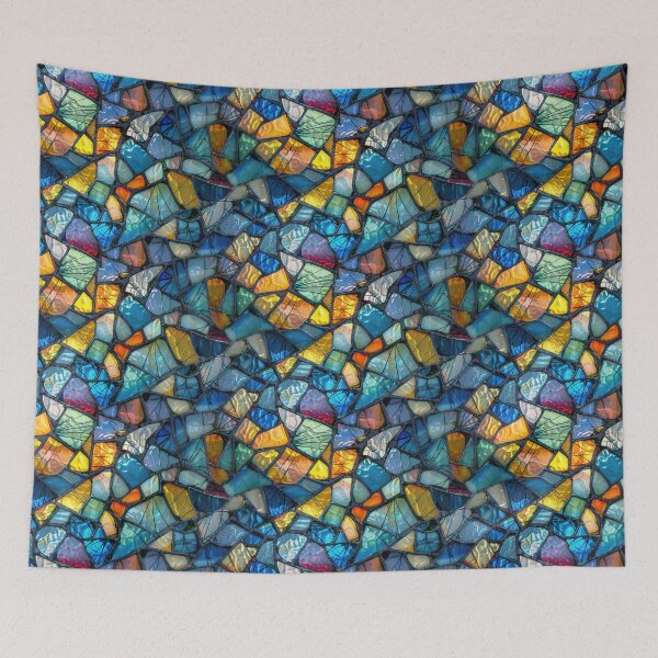 Item preview, Colorful Mosaic Glass Pattern designed and sold by NTGUILTY.