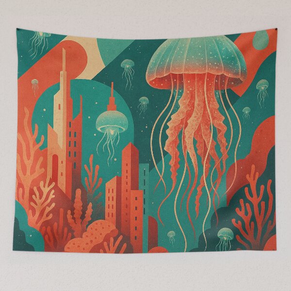 Item preview, Submerged Metropolis designed and sold by Vitalka-uk.