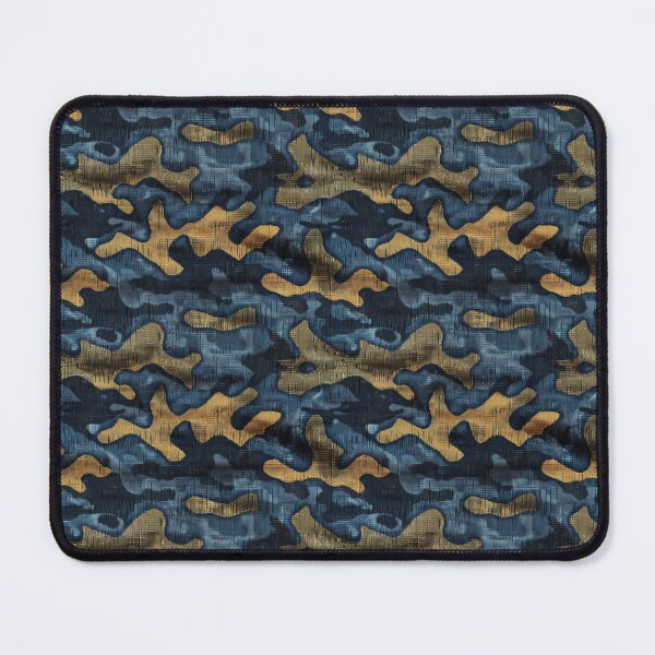 Item preview, Abstract Blue and Gold Pattern designed and sold by NTGUILTY.