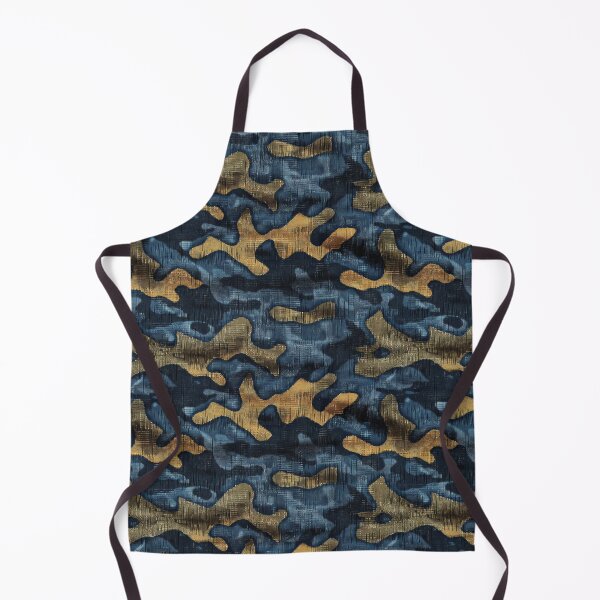 Item preview, Abstract Blue and Gold Pattern designed and sold by NTGUILTY.