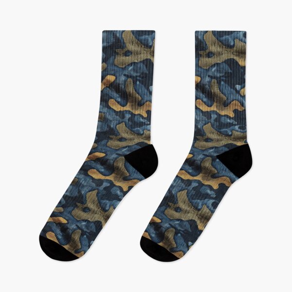 Item preview, Abstract Blue and Gold Pattern designed and sold by NTGUILTY.