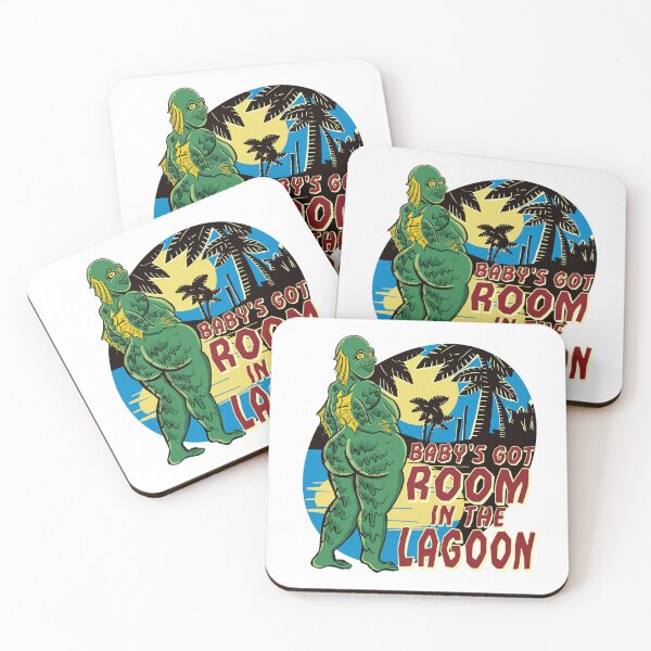 Item preview, Baby's Got Room in the Lagoon designed and sold by Zaftig Pink.