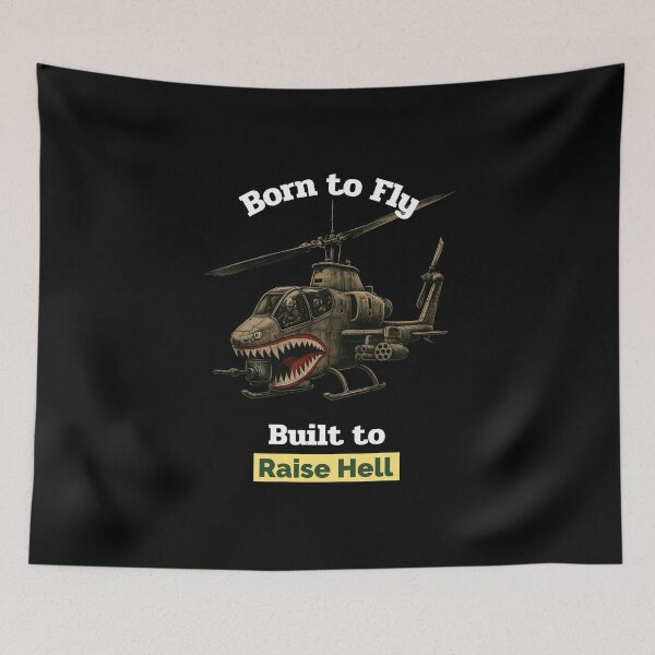 Item preview, Born to Fly – Built to Raise Hell designed and sold by EverydayDiesel.