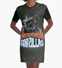Monster Island Godzillas Graphic T-Shirt Dress