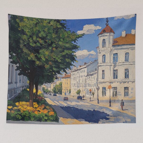 Item preview, Minsk | Post-impressionist painting style designed and sold by ComicsFactory.