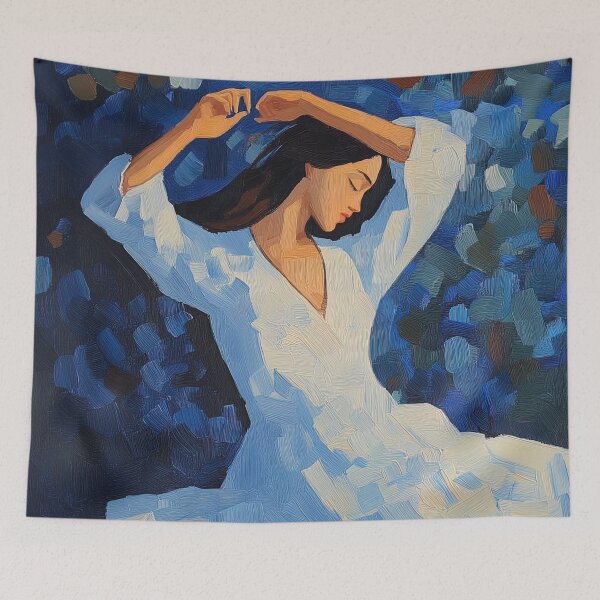 Item preview, Mirabai | Post-impressionist painting style designed and sold by ComicsFactory.