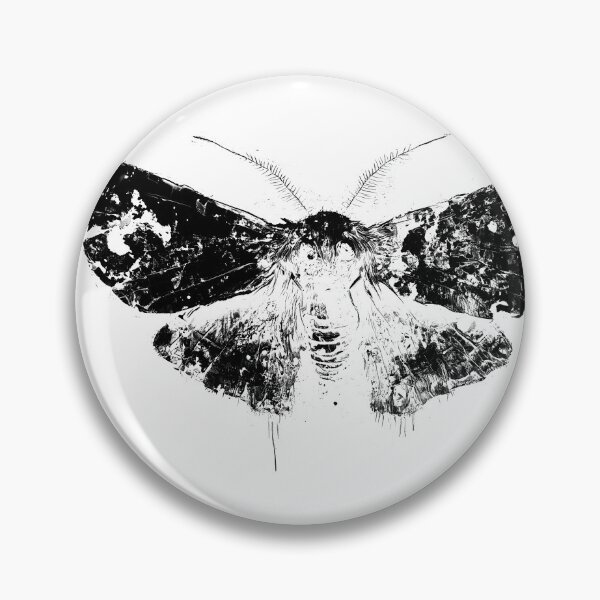 Item preview, Moth Black Print designed and sold by HoskingInd.