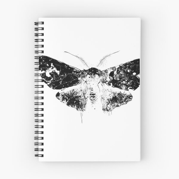 Item preview, Moth Black Print designed and sold by HoskingInd.
