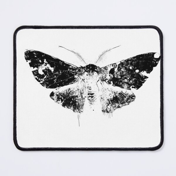 Item preview, Moth Black Print designed and sold by HoskingInd.