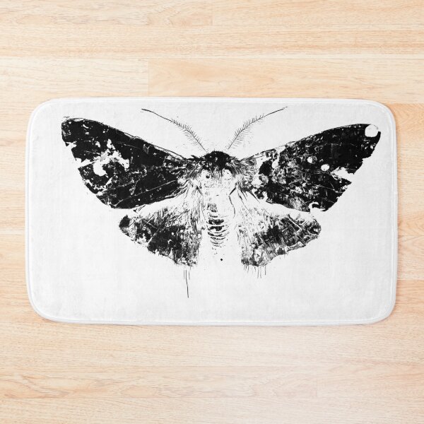 Item preview, Moth Black Print designed and sold by HoskingInd.