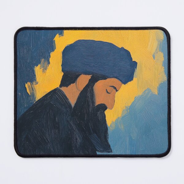 Item preview, Mirza Ghulam Ahmad | Post-impressionist painting style designed and sold by ComicsFactory.