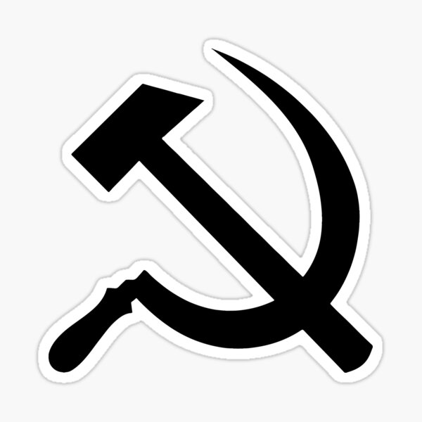Artikel-Vorschau von Hammer und Sichel Schwarz | Marxistisches Revolutionsdesign für Aufkleber, Shirts und Mützen | Antikapitalistische Kunst | Proletarische Widerstandsausrüstung und kommunistische Kleidung, designt und verkauft von RevolutionToday.