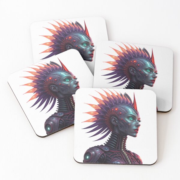 Item preview, Cybernetic Embrace: The Emergence of Dette designed and sold by Melia-Store.
