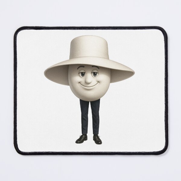 Item preview, Mr. Egg with Hat – The gentleman among breakfast products designed and sold by KnlDsgn.
