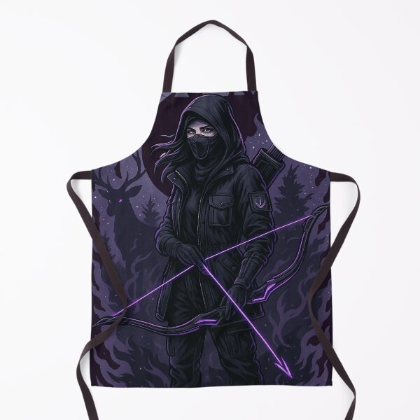 Item preview, Artemis Reimagined – Moon Huntress in Cyber Stealth Style designed and sold by Patternicity.