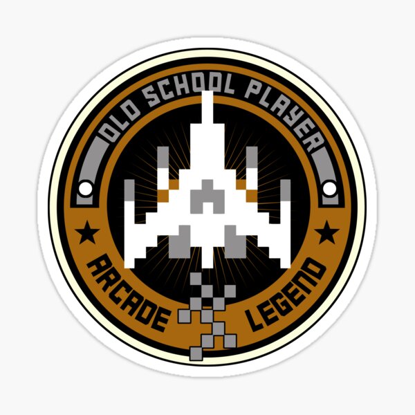 Légende d'arcade Sticker