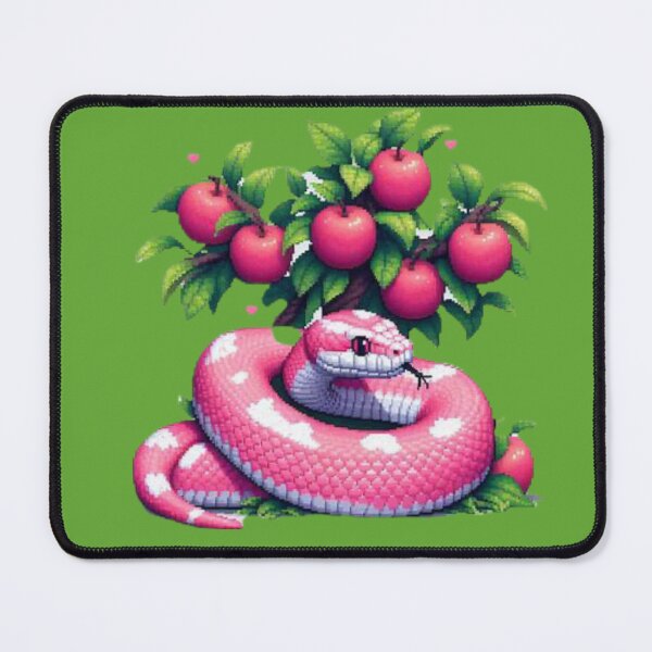 Item preview, Serpiente junto a manzanas designed and sold by Bit Canvas.