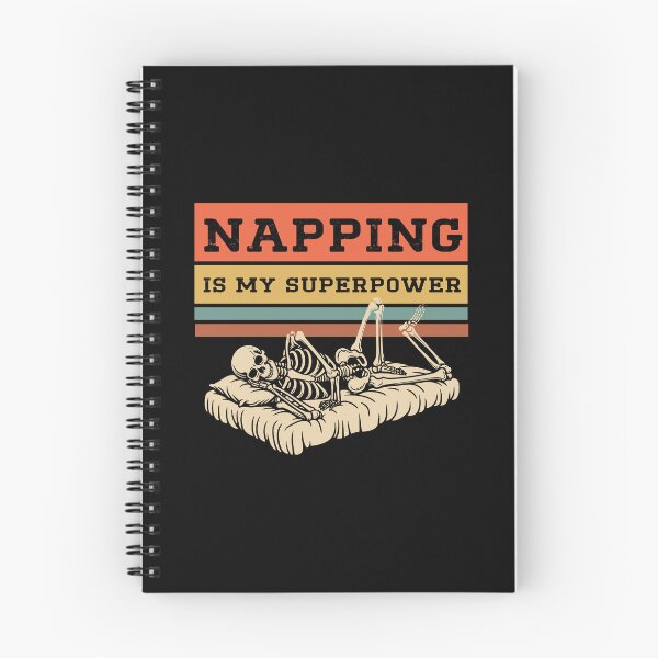 Item preview, Napping is My Superpower Skeleton Sleep Lover Tee designed and sold by NewAdventure.