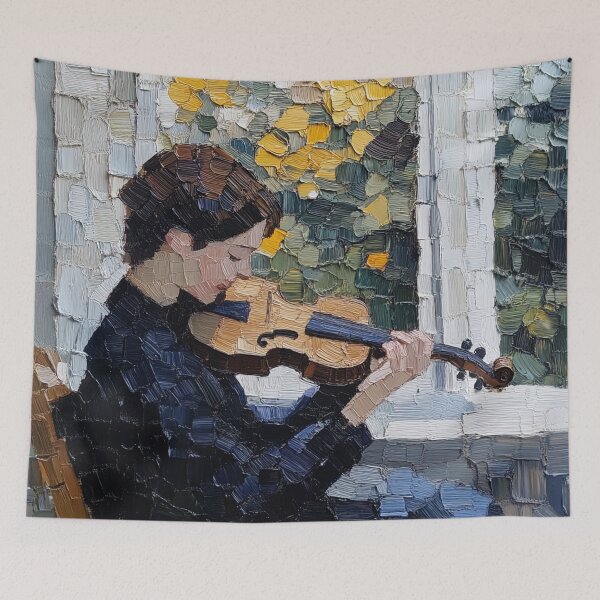 Item preview, Modest Mussorgsky | Post-impressionist painting style designed and sold by ComicsFactory.