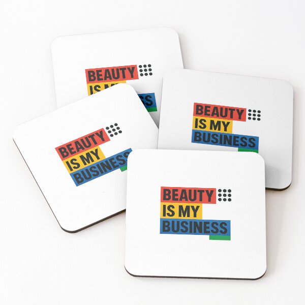 Item preview, Beauty Is My Business – Bold Minimalism Statement Design designed and sold by Tuschycosmetx.