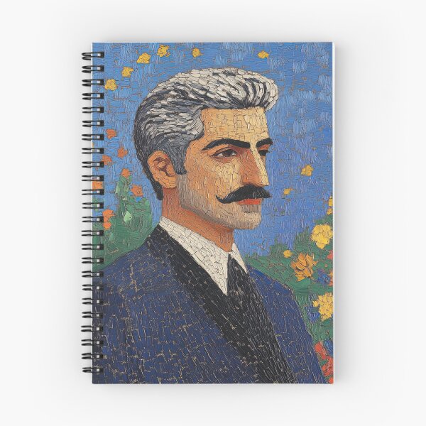 Item preview, Mohammad Reza Pahlavi | Post-impressionist painting style designed and sold by ComicsFactory.