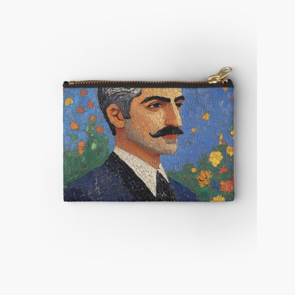 Item preview, Mohammad Reza Pahlavi | Post-impressionist painting style designed and sold by ComicsFactory.
