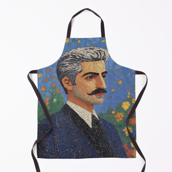 Item preview, Mohammad Reza Pahlavi | Post-impressionist painting style designed and sold by ComicsFactory.