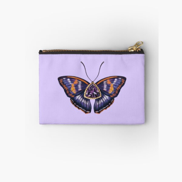 Item preview, Birth Gemstone Butterfly (February) - Agathina Emperor Butterfly with Amethyst designed and sold by Scarlet Swan.