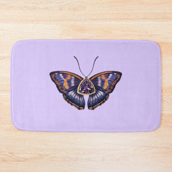 Item preview, Birth Gemstone Butterfly (February) - Agathina Emperor Butterfly with Amethyst designed and sold by Scarlet Swan.