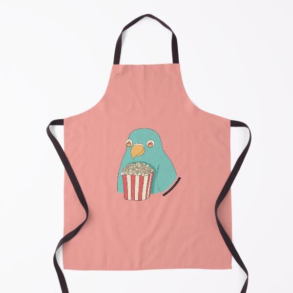 Item preview, Blue Parrotlet Eating Popcorn designed and sold by BirbdoodlesShop.