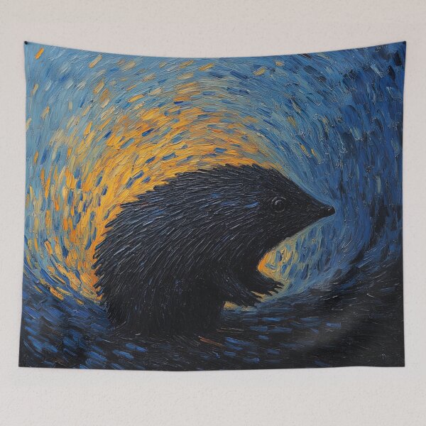 Item preview, Mole | Post-impressionist painting style designed and sold by ComicsFactory.